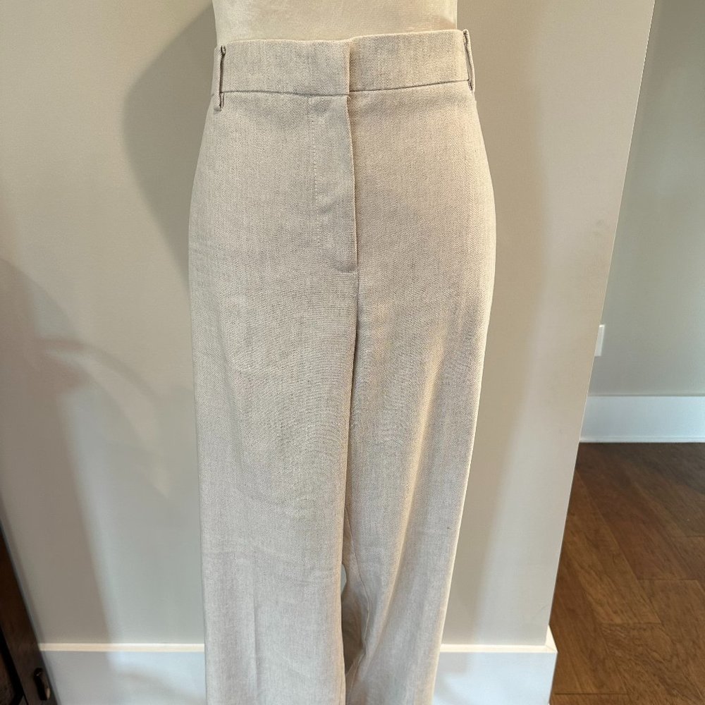 NWT Ann Taylor The Straight Pants - Light Neutral Color - Size 16